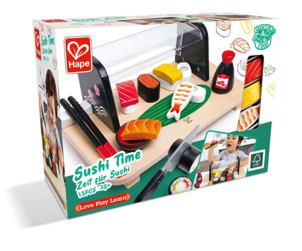 Hape дрвен суши сет