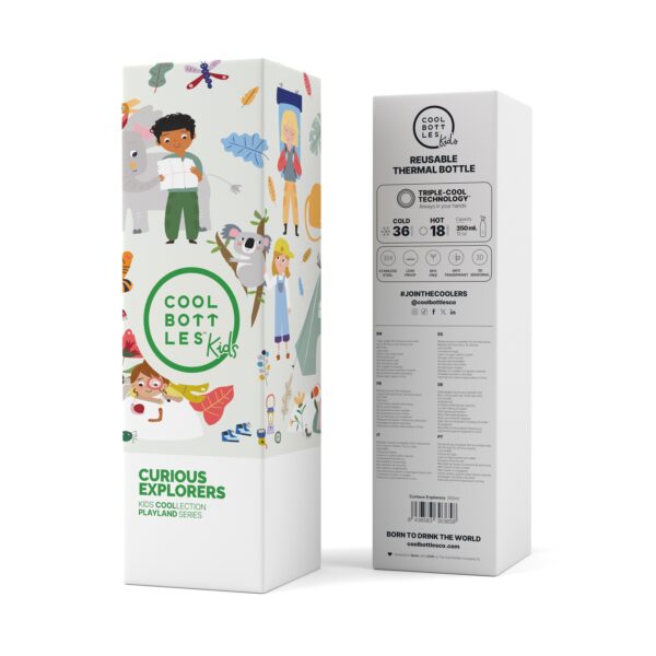 CBBK35CE-3 The Kids Bottle – Curious Explorers 350ml