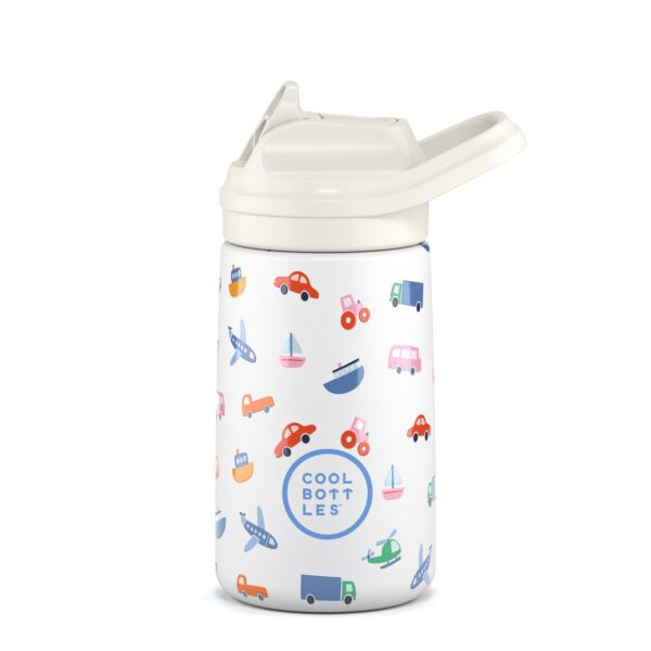 CBKD35LW-1 The Kiddie Bottle – Little Wheels 350ml