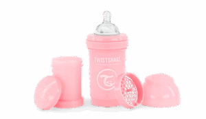 anti-colic-180-pink Twistshake Шише против колики - 180ml