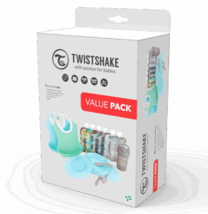 Twistshake комплет за јадење-син сет