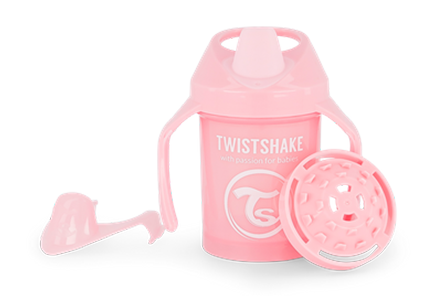 mini-cup-pink Twistshake Мини чашка 4+m 230ml