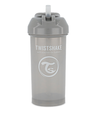 straw-cup-grey Twistshake Чашка со сламка 6+m 360ml
